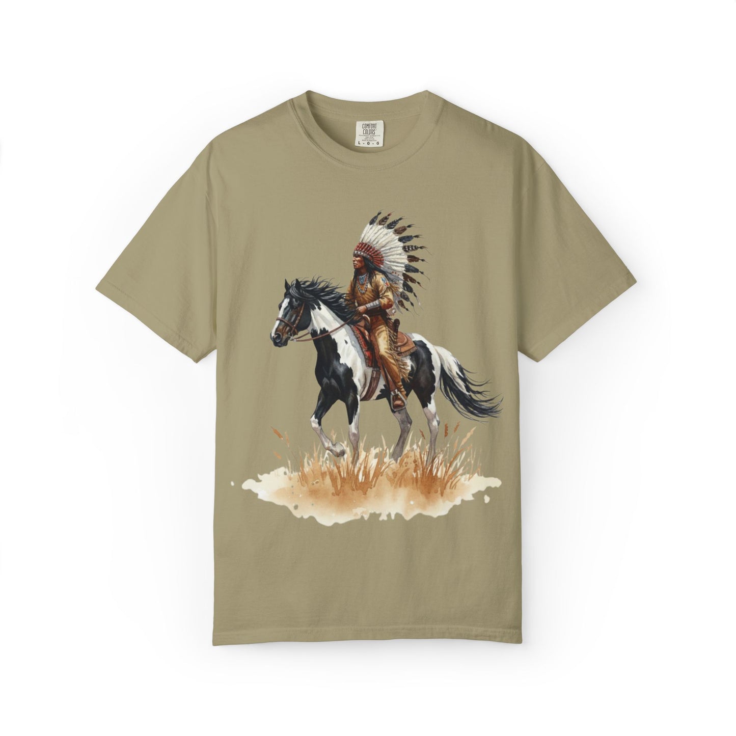 The Real Native Garment-Dyed Tee - Vintage Wash