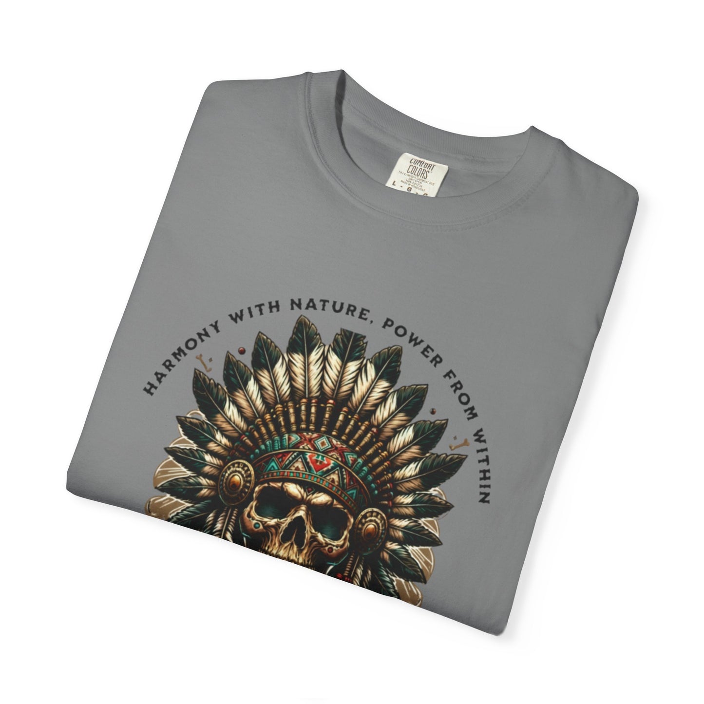 The Real Native Skull Headdress Tee