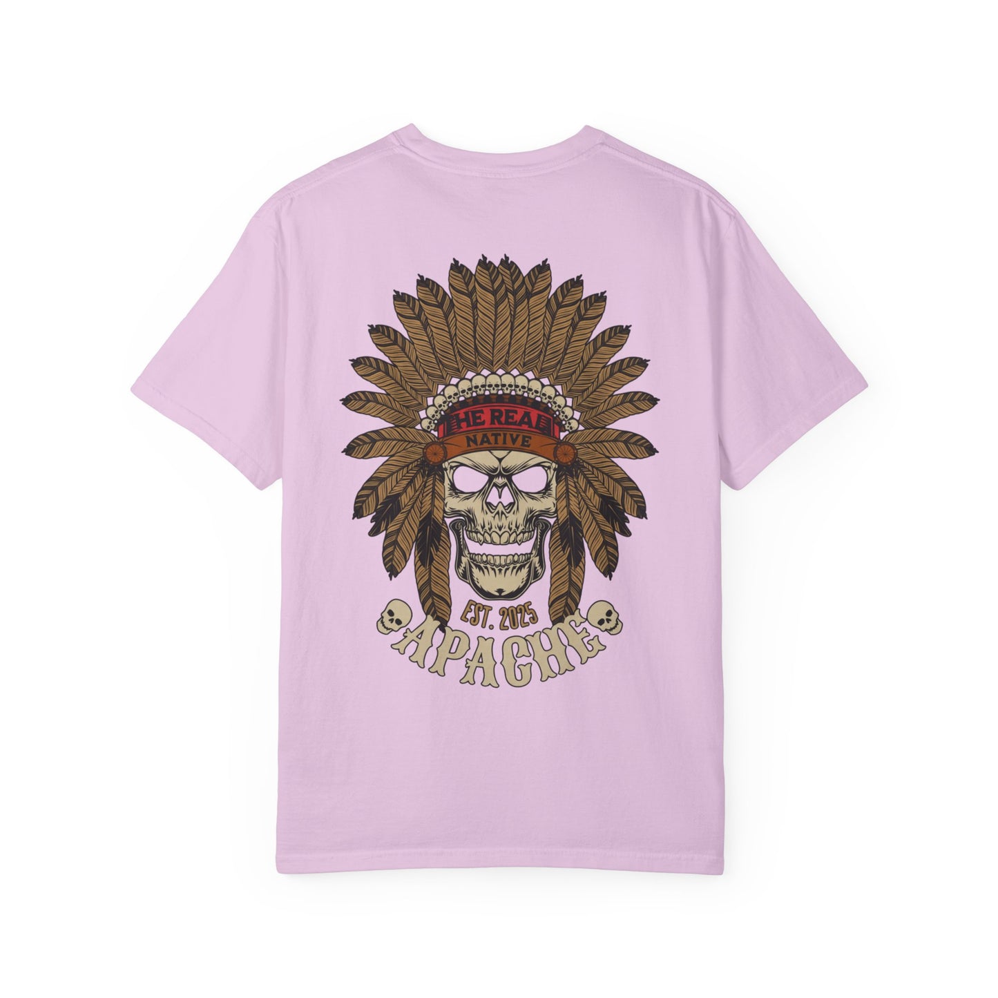 Apache Skull Graphic Tee - Vintage Wash Premium
