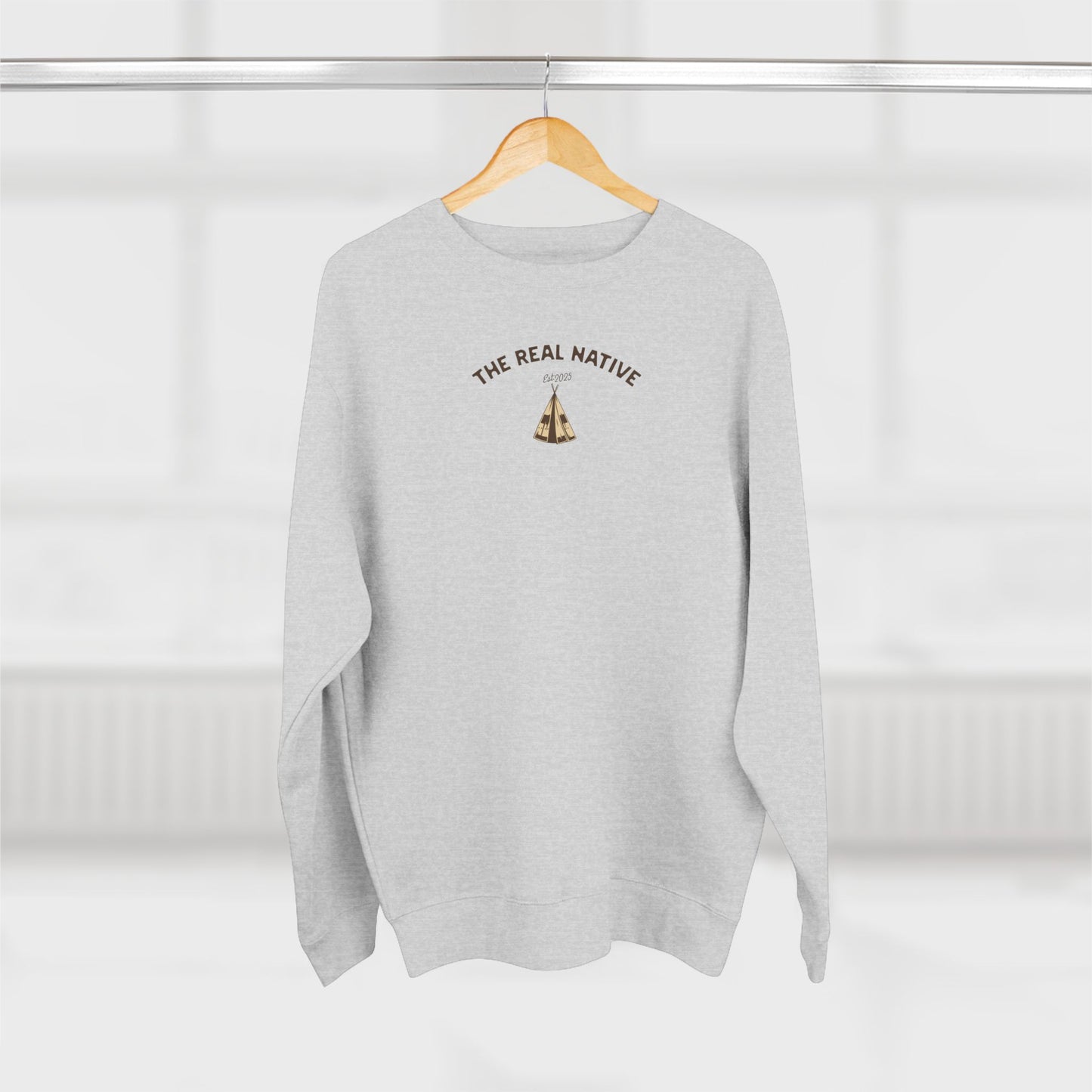 Classic Crewneck Sweatshirt - Ribbed Cuffs