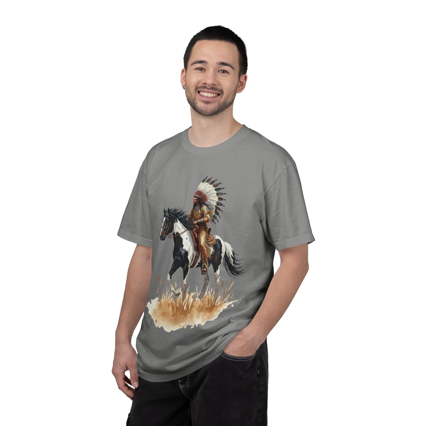 The Real Native Garment-Dyed Tee - Vintage Wash