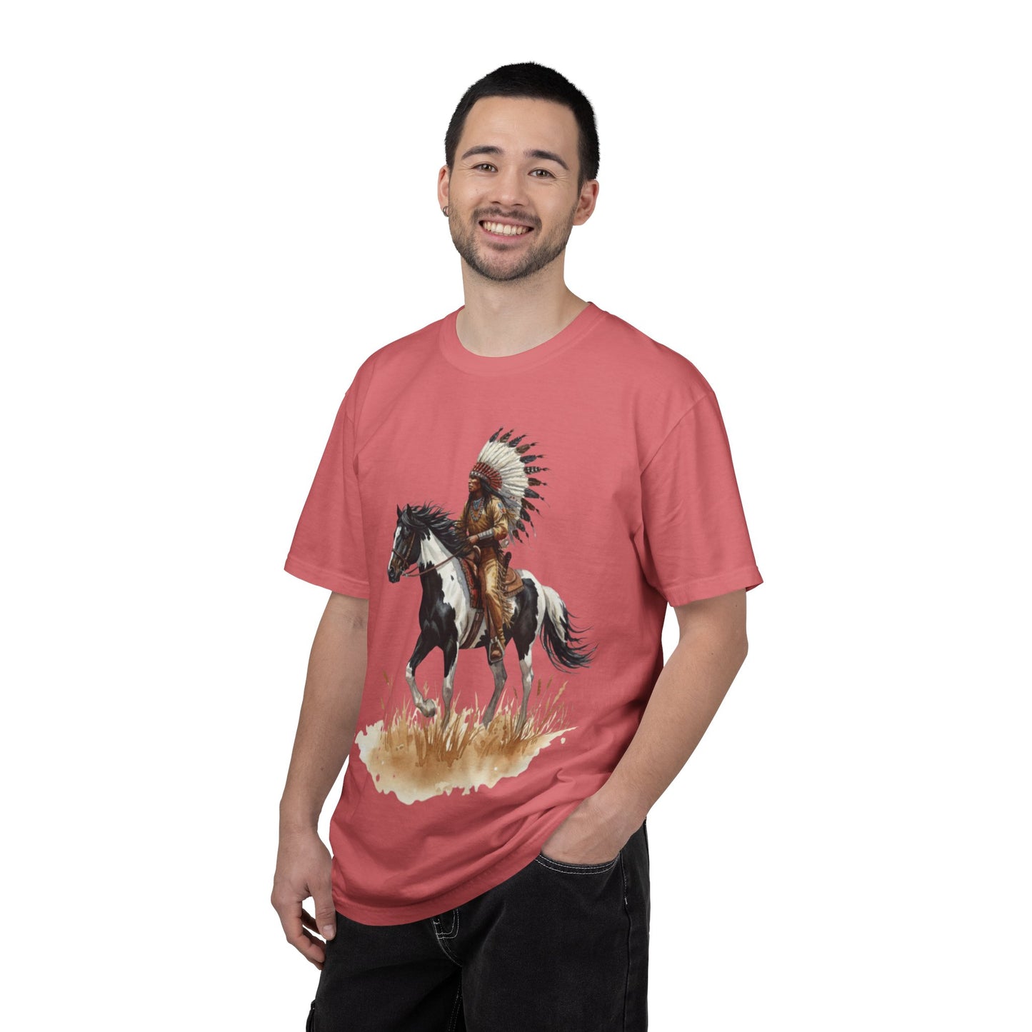 The Real Native Garment-Dyed Tee - Vintage Wash