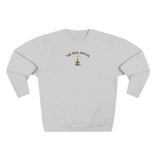 Classic Crewneck Sweatshirt - Ribbed Cuffs