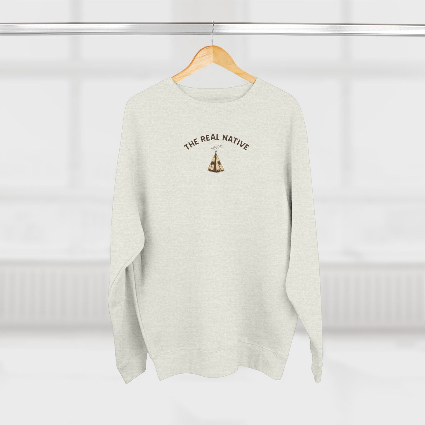 Classic Crewneck Sweatshirt - Ribbed Cuffs