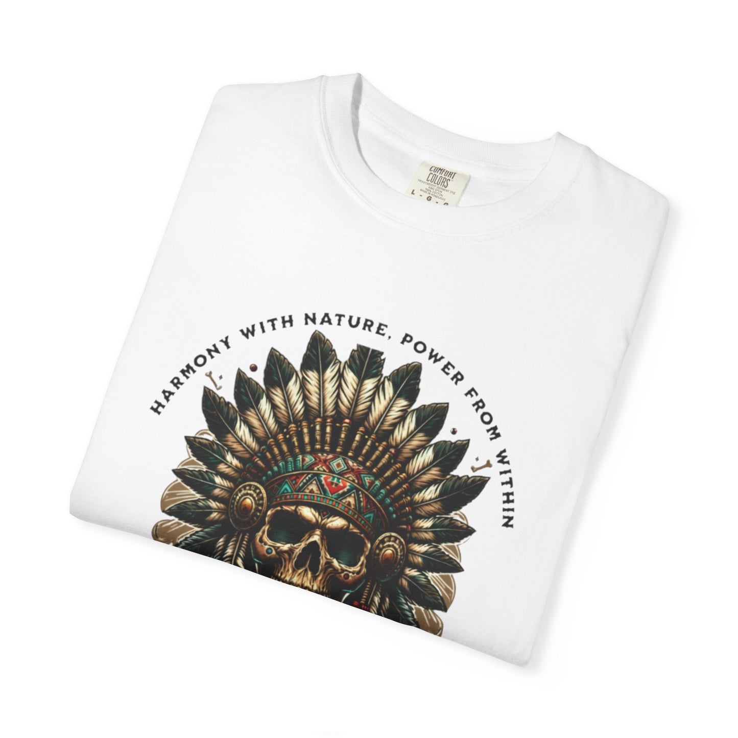 The Real Native Skull Headdress Tee