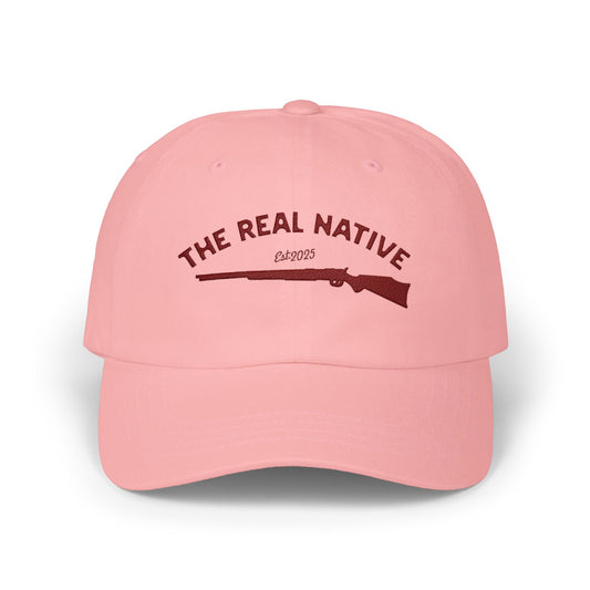 The Real Native Dad Hat - Embroidered Logo
