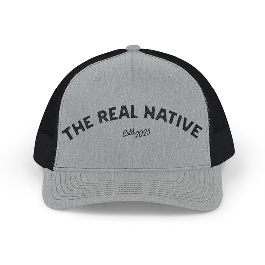 The Real Native Trucker Cap - Embroidered Snapback