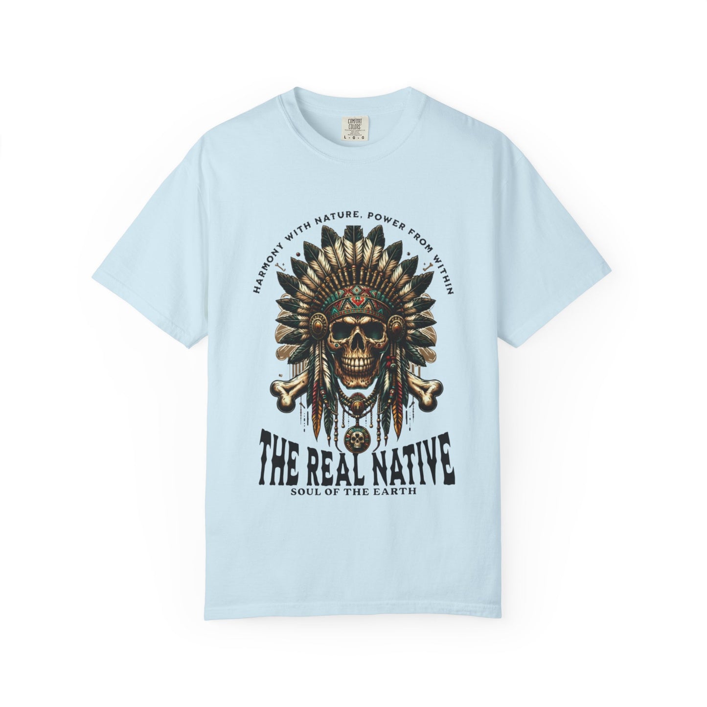The Real Native Skull Headdress Tee